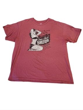 The Duck Company Graphic Tee - Heather Brick Red
